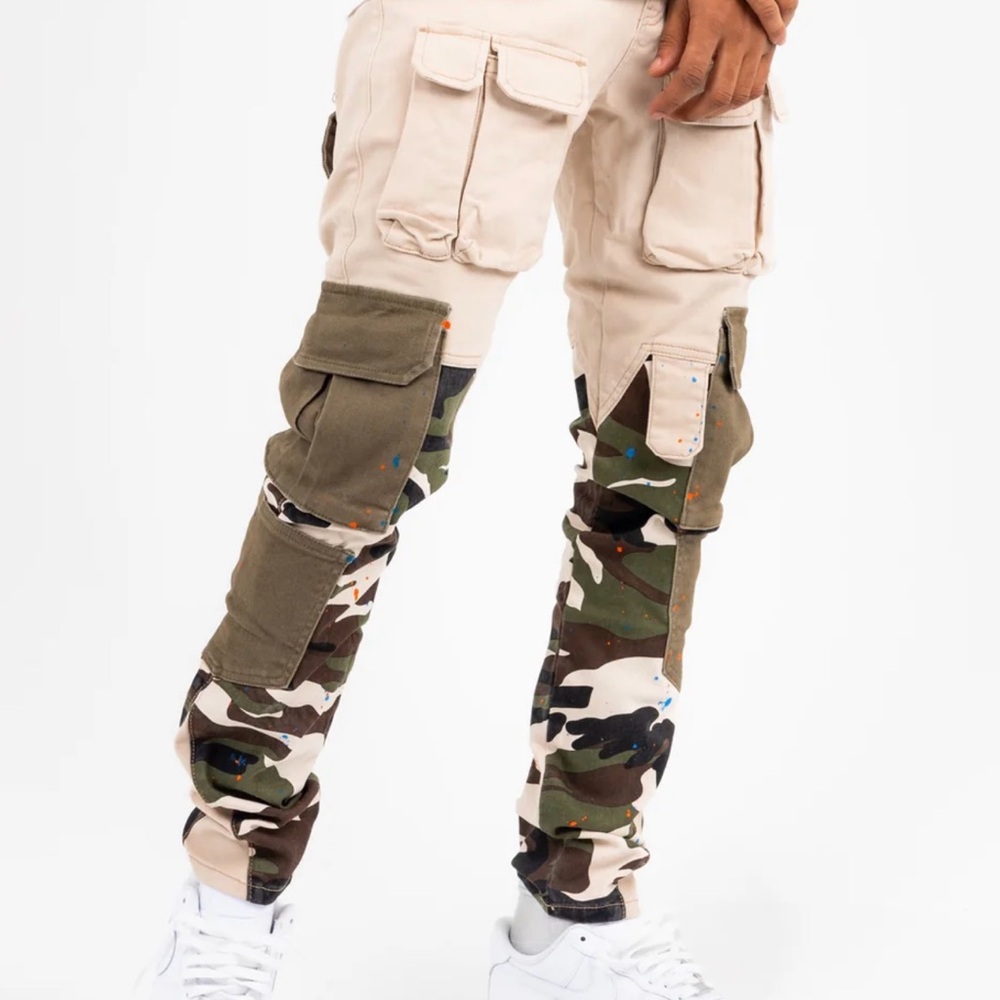 Men's Urban Camouflage Cargo Pants